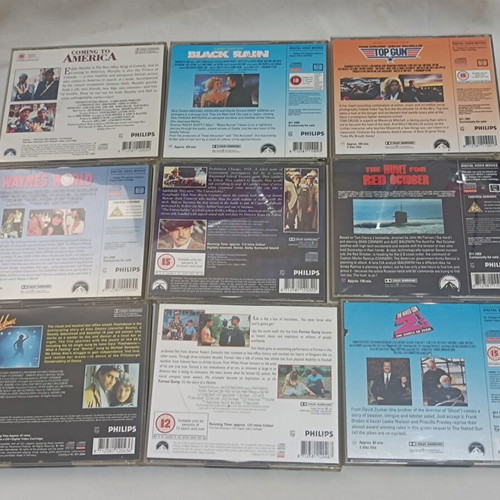 Philips CD-i movie pack of 9 double CDs