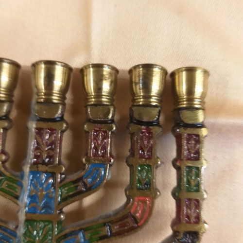 Menorah candlestick used from Jerusalem
