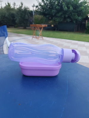 Tupperware kids set 120 ml container and 310 ml bottle with spout