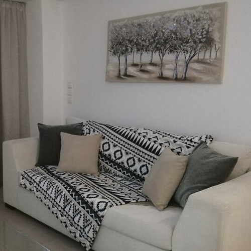 Boho Throw Blankets Set of 2 New Geometric Pattern 160x180 cm