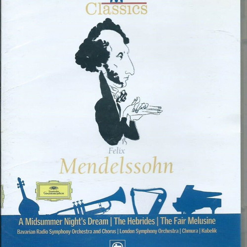 Mendelssohn CD like new, classical genre with booklet