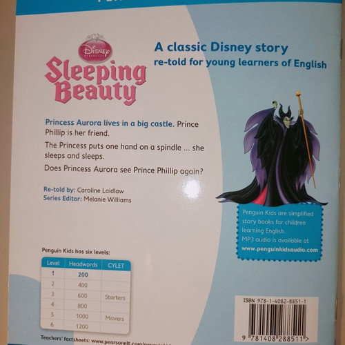 Sleeping Beauty Pearson English Kids Readers Level 1 book like new