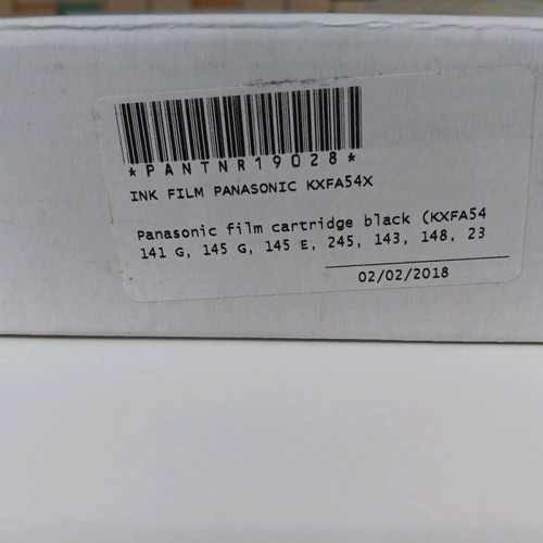 Panasonic KX-FA 92/54 fax inks 6 sealed, new