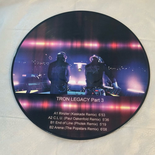 Daft Punk Tron: Legacy 4 picture disc vinyl like new