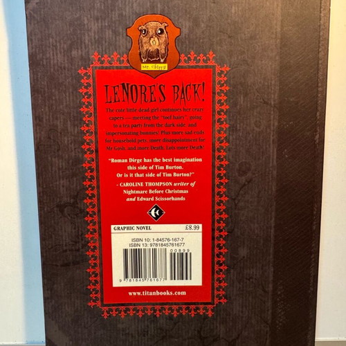 ROMAN DILGE’S LENORE WEDGIES TITAN BOOKS ENGLISH 2006