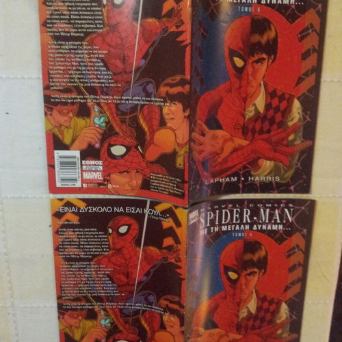 Spider-Man With Great Power Volumes A and B like new