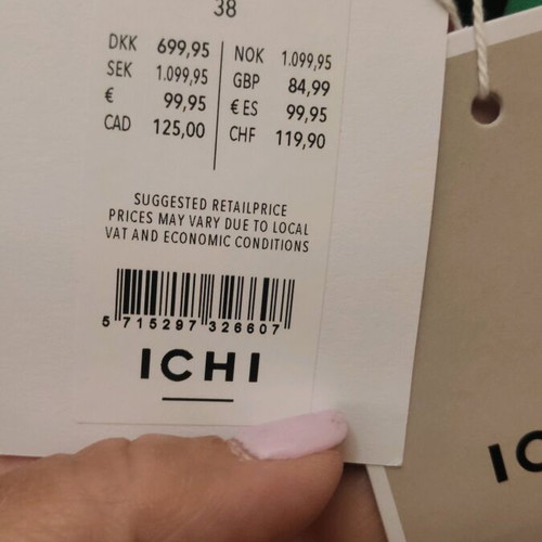 Ichi New dress M 38 multicolor new with tags