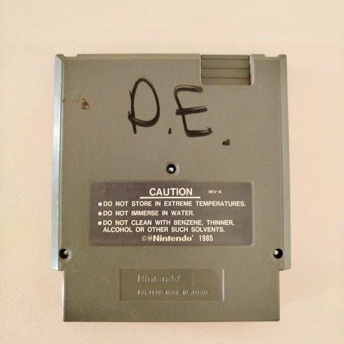 Silent Service NES game used