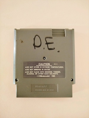 Silent Service NES game used