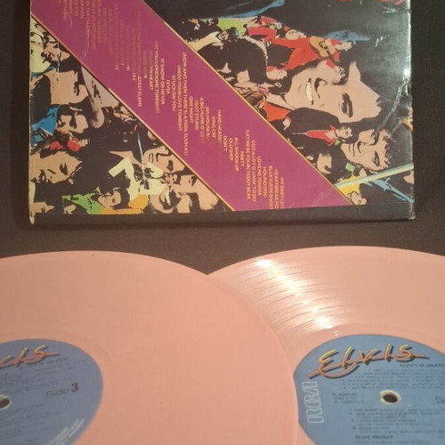 Elvis 40 Greatest Hits vinyl record used, good condition