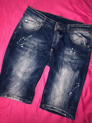 Dsquared2 denim shorts new, size M, blue