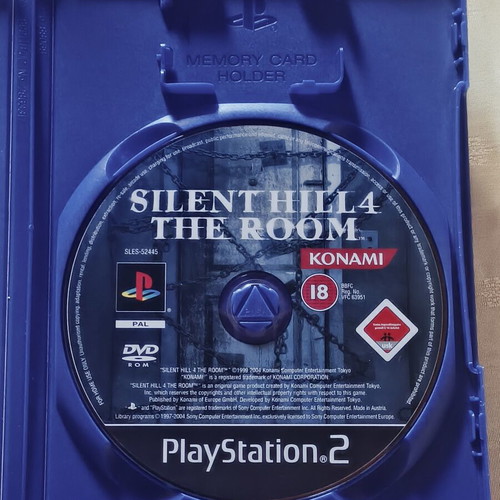 Silent Hill 4: The Room PS2 game
