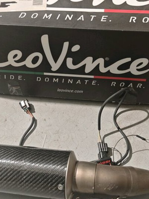 Leovince εξάτμιση ολόσωμη για Aprilia sr 125 gt σαν καινούργιο