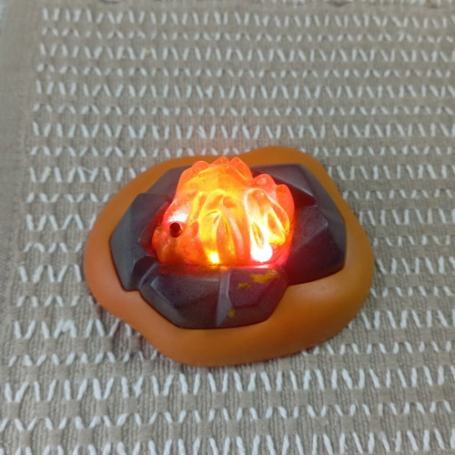 Playmobil fire with LED light like new