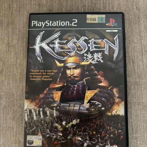 Kessen PlayStation 2 PS2 game English full used