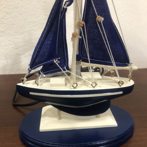 Children's nautical ship lamp new, height 43cm