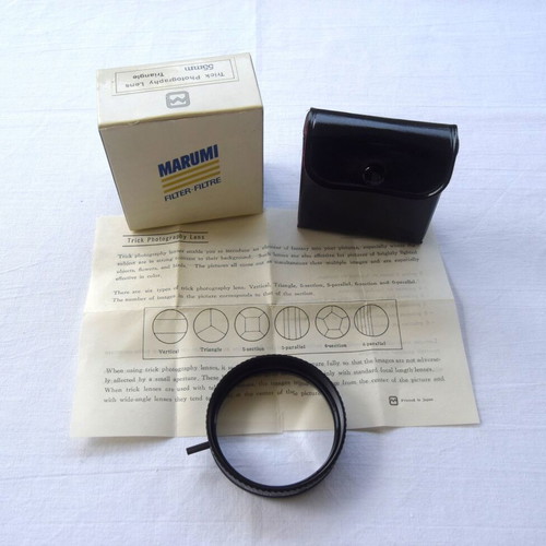 Marumi Triangle 55mm filter new
