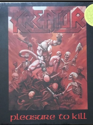Kreator Pleasure To Kill βινύλιο σαν καινούργιο, ιταλική έκδοση 2000