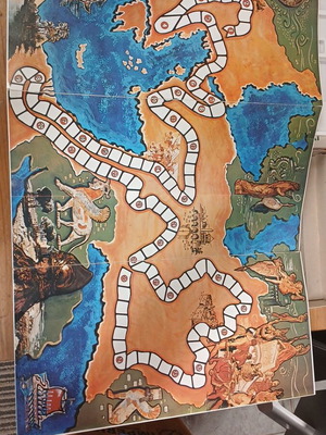 Megas Alexandros Board Game used