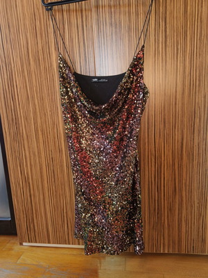 Pull & Bear short dress like new, multicolor, size M