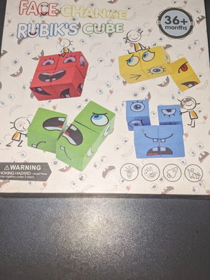 Face Change Rubik's Cube like new game for kids