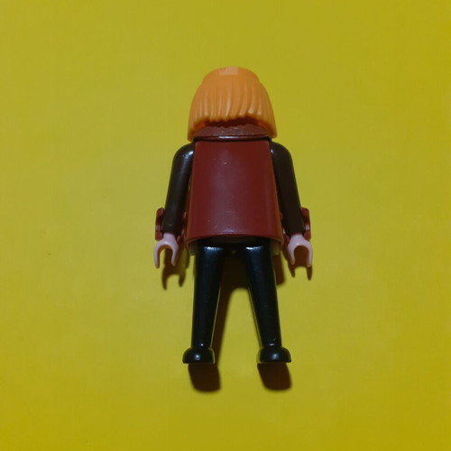 Playmobil medieval figure like new with fur collar and cuffs