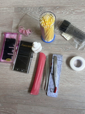 Complete Eyelash Extension Starter Kit professional set, like new
