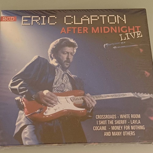 Eric Clapton After Midnight Live 2CD new, rock