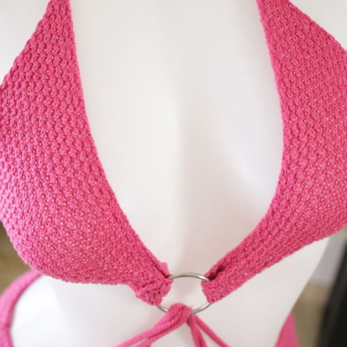 Pink Miami style beach dress new by A-Style
