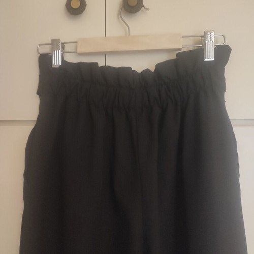 Pull&Bear black palazzo pants like new, size M 38 10