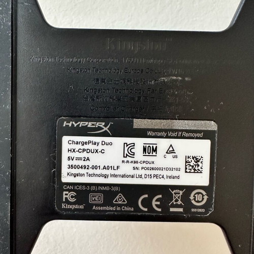 HyperX ChargePlay Duo used charging dock for 2 Xbox One controllers