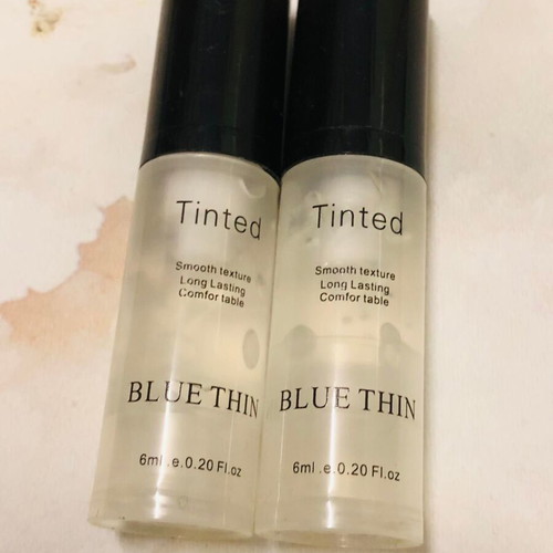 Set of 2 Blue Thin Tinted Face Primers used, 6 ml each