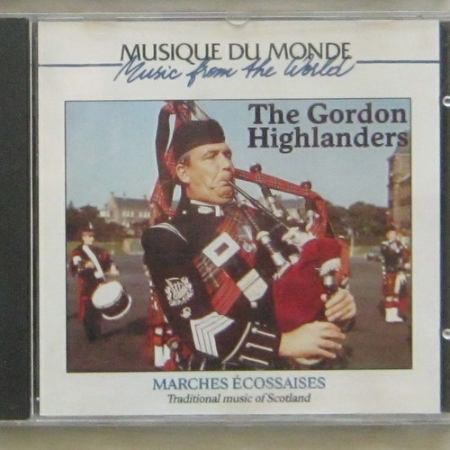 The Gordon Highlanders Marches ecossaises CD like new, traditional Scottish folk
