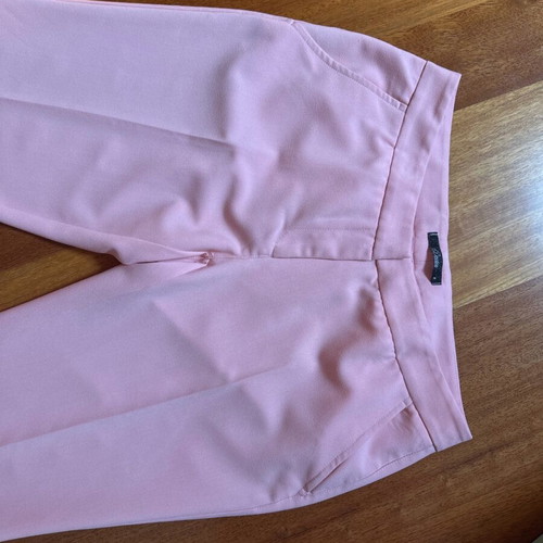 Pink low-rise pants M like new