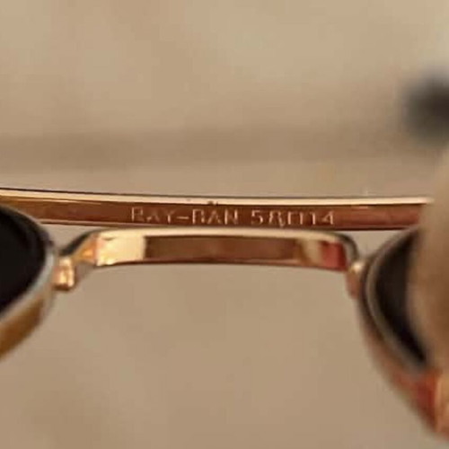 Ray-Ban Aviator Large Metal sunglasses RB3025, gold frame