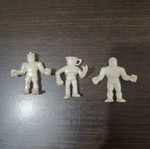 Alien figures new, white pearl
