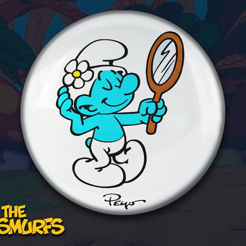 Smurfs Pin Set Classic 1984 Edition, 10 Pieces, New