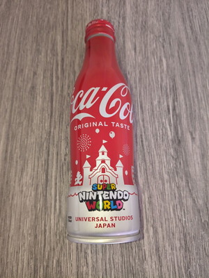 Coca-Cola Japan бутилка Super Mario Nintendo World нова
