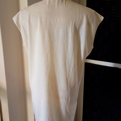 Balenciaga women's blouse cream rose size S/M new