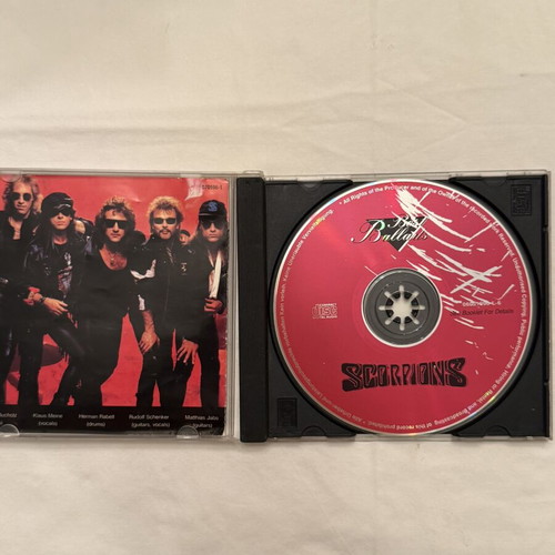 Scorpions 5 CD collection like new, original hard rock albums