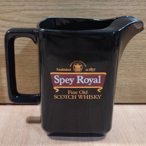 Spey Royal scotch whisky ceramic jug like new, vintage advertising