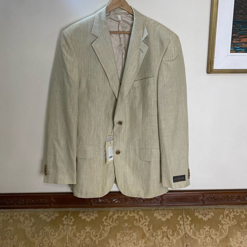 Portobellos men's suit new, size 54, beige linen