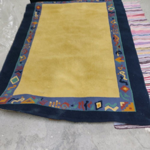 Rug used, cleaned with nice colors