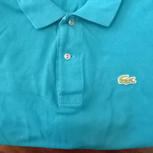 Lacoste Polo Shirt used, size XL, green