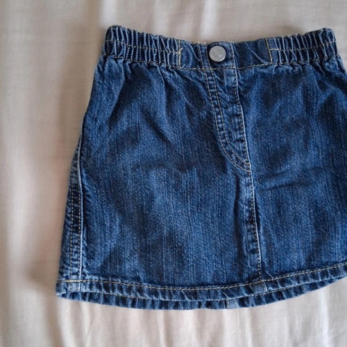 United Colors of Benetton denim skirt like new, size 128 cm, age 3