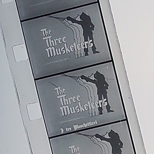 Super 8 film The Three Musketeers cartoon