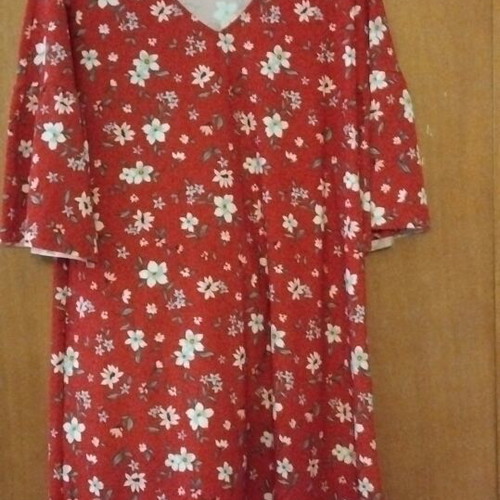 Mango mini dress like new, red floral pattern