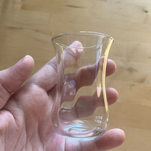 Glass tea cup from Constantinople used