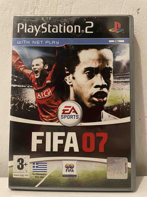 FIFA 07 για PlayStation 2 (PS2) σαν καινούργιο, ελληνικό εξώφυλλο