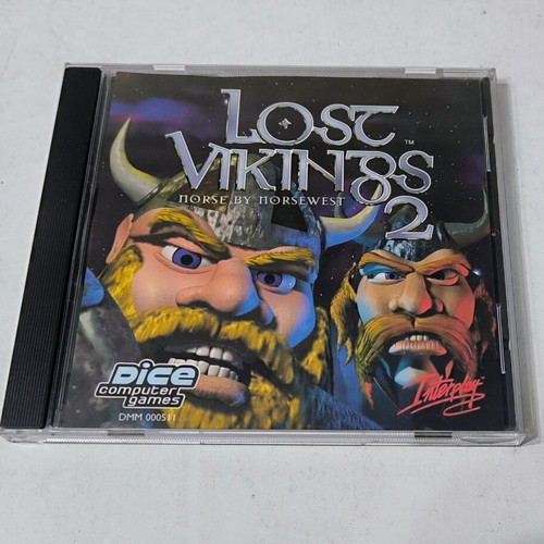 Lost Vikings 2 PC game like new, action puzzle